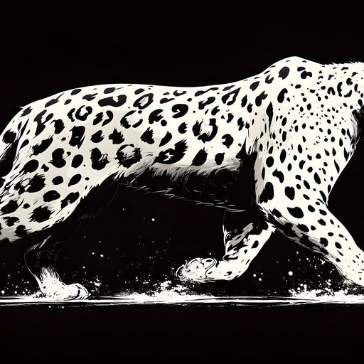 Leopard Stride of Wilderness Canvas Print