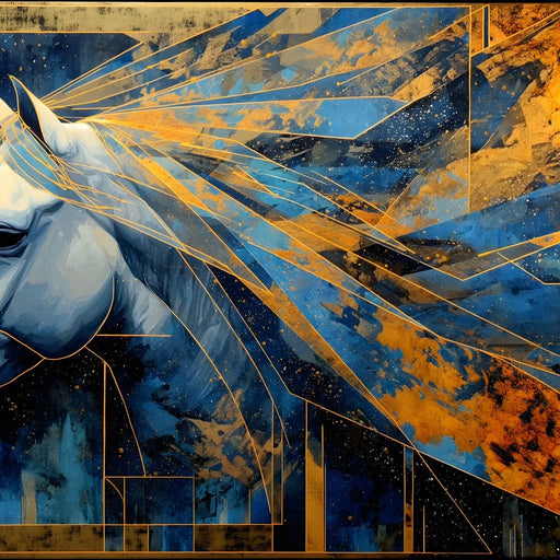 Equestrian Starlit Reverie Canvas Print