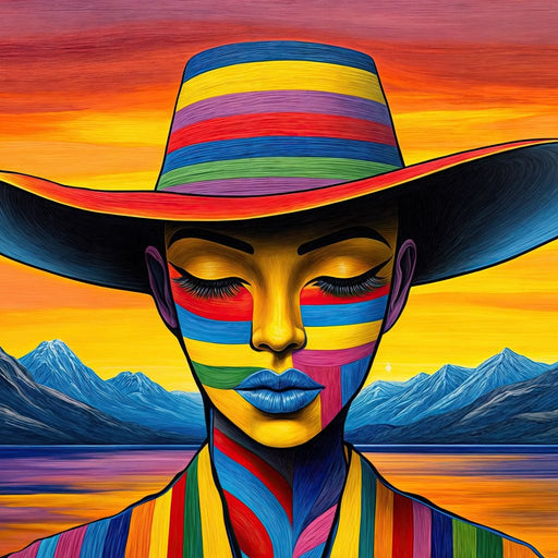 Prismatic Reflection - TooplesArt Canvas Print