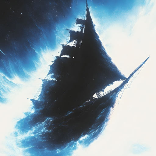 Voyage Through the Tempest Canvas Print