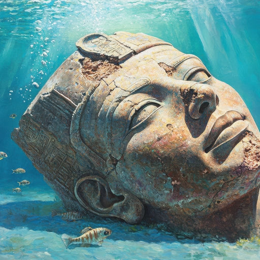 Oceanic Titan Tranquility Canvas Print