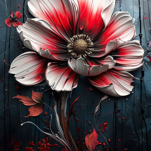 Blossom of Sanguine Dreams Canvas Print