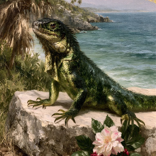 Patient Watcher of the Pacific Shore Canvas Print