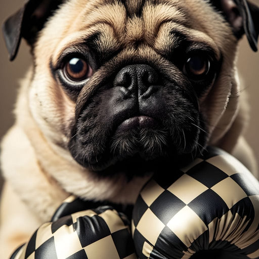 Pug Pugilist Canvas Print