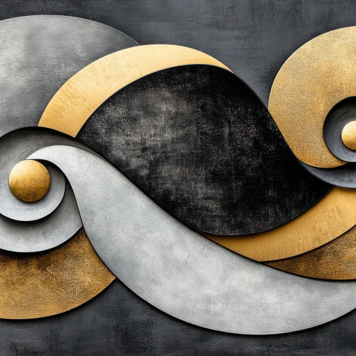 Interwoven Elements - TooplesArt Canvas Print