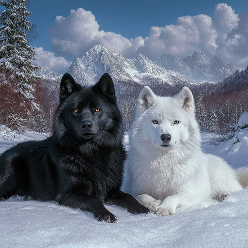 Harmony of Winter Guardians Canvas Print