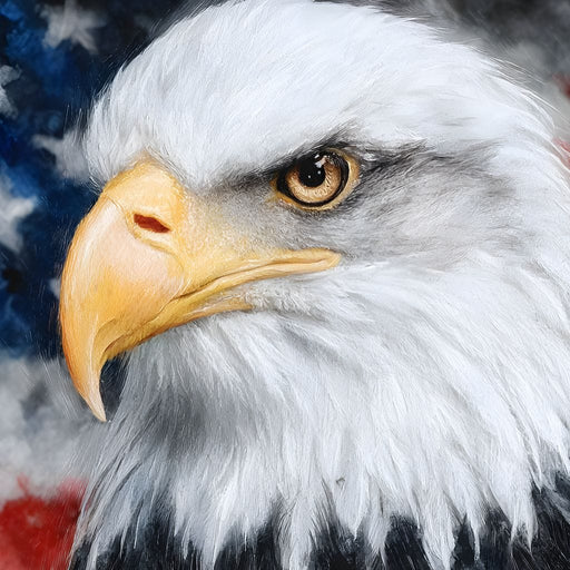 Majestic Eagle Essence Canvas Print