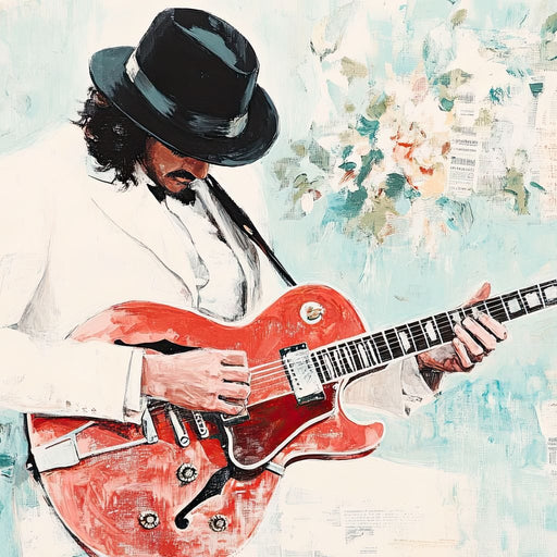 Melodic Rhythms of Elegance Canvas Print