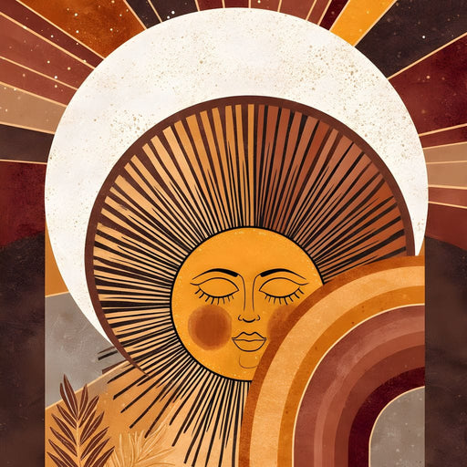 Solstice Sunburst Reverie Canvas Print