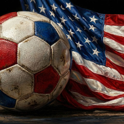 National Soccer Pride Canvas Print