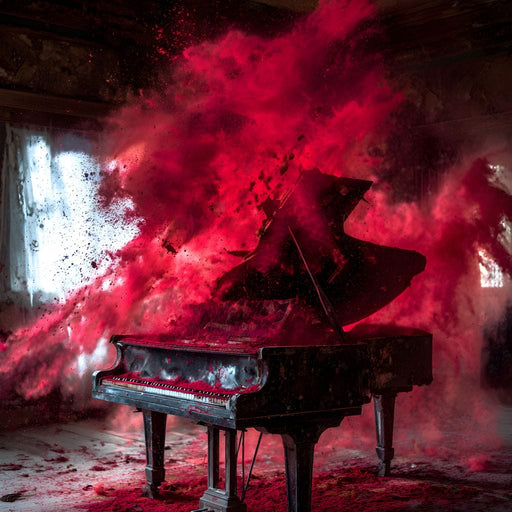 Explosive Sonata of Wild Roses Canvas Print