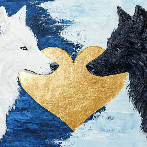 Wolf Spirits Canvas Print