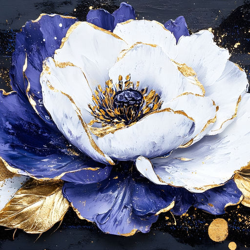 Lovely Petals Midnight Symphony Canvas Print