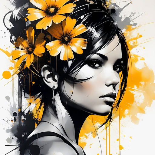 Female Portrait 262 - Johanjjf Canvas Print