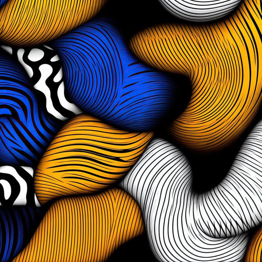 Hypnotic Color Swirl - TooplesArt Canvas Print