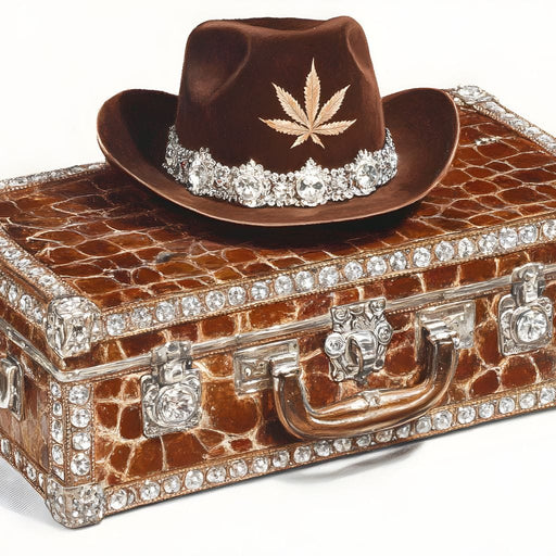 Cowboy Allure Western Luxe Canvas Print