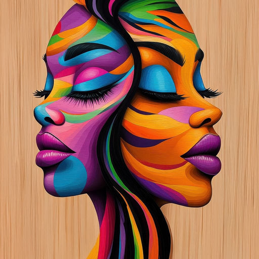 Soul Sisters in Color - TooplesArt Canvas Print