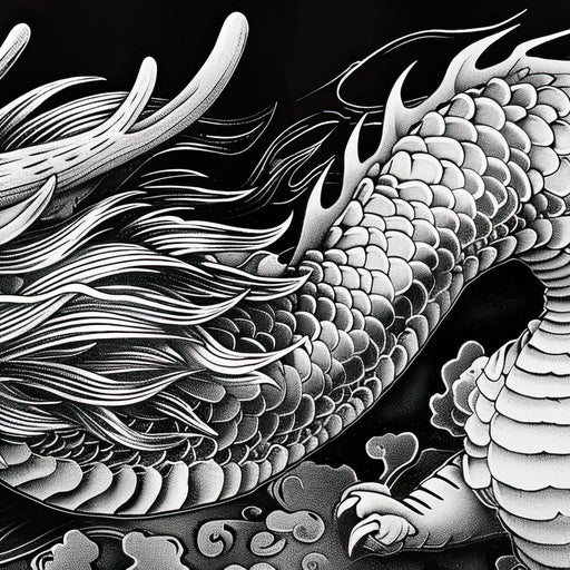 Eternal Dragon's Flight Canvas Print