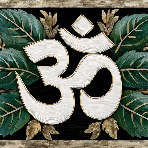 Tranquil Leafy Reverence Canvas Print