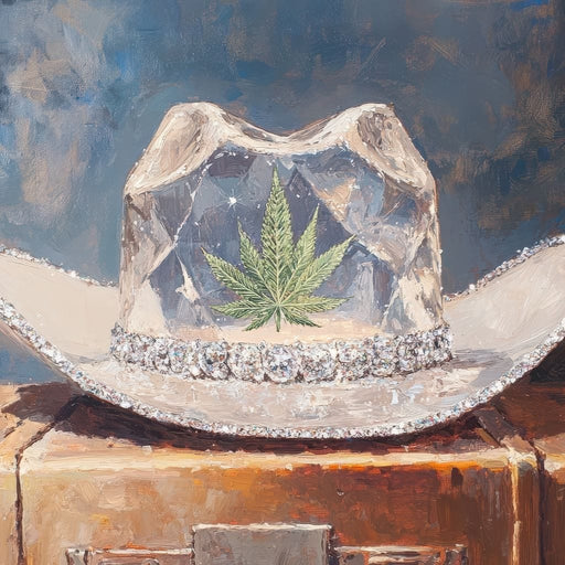 Glistening Western Hat Chronicles Canvas Print