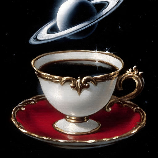 Celestial Tea Reverie Canvas Print