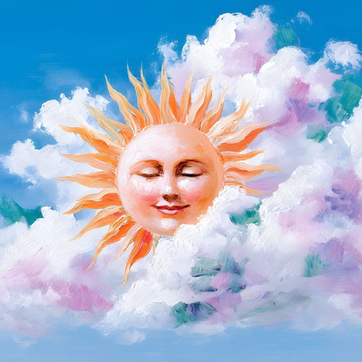 Sunlit Dreams Sky Canvas Print