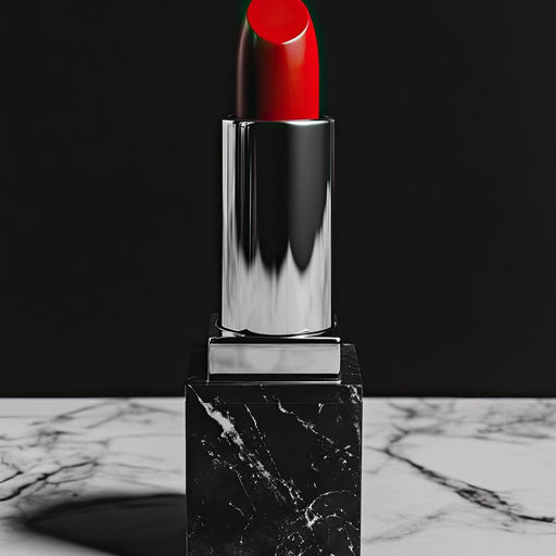 Velvet Kiss Lipstick Elegance Canvas Print