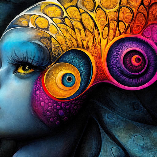 Synaptic Seraphim - TooplesArt Canvas Print