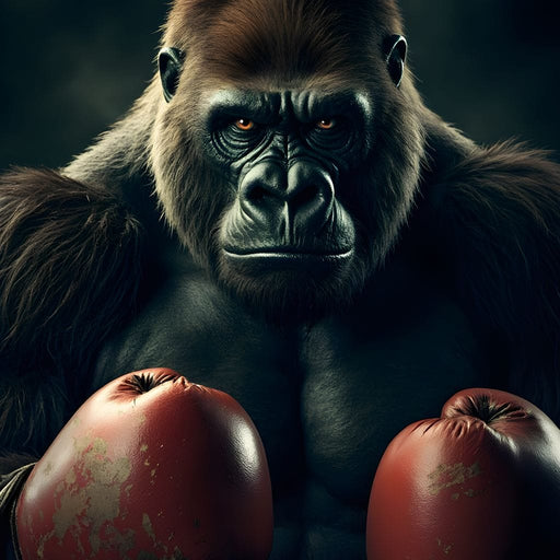 Primate Pugilist Canvas Print