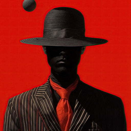 The Man Who Wasn’t There - TooplesArt Canvas Print