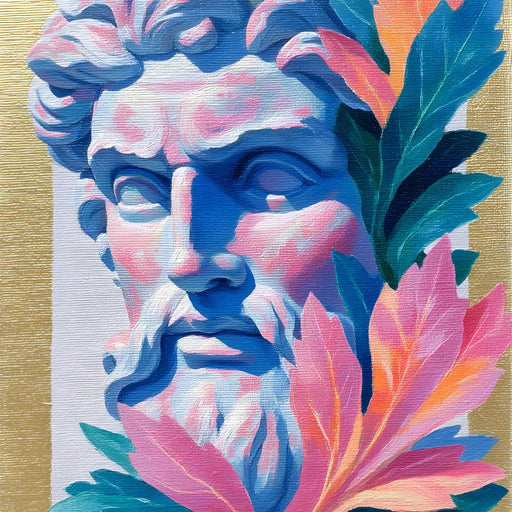 Divine Greek Gods Rebirth Canvas Print