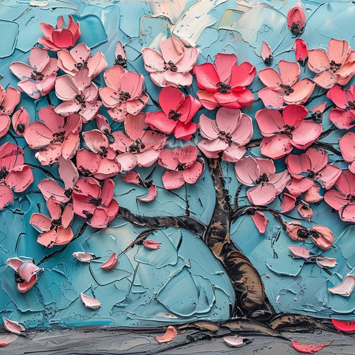 Blossoming Tree Canvas Print