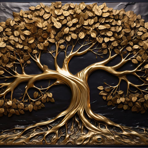 Golden Tree Haven Canvas Print