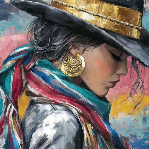 Golden Earring Desert Muse Canvas Print