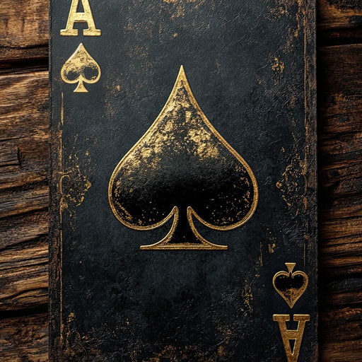 Ace of Spades Canvas Print