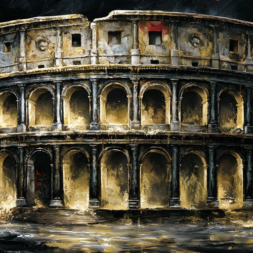 Echoes of an Ancient Empire Canvas Print