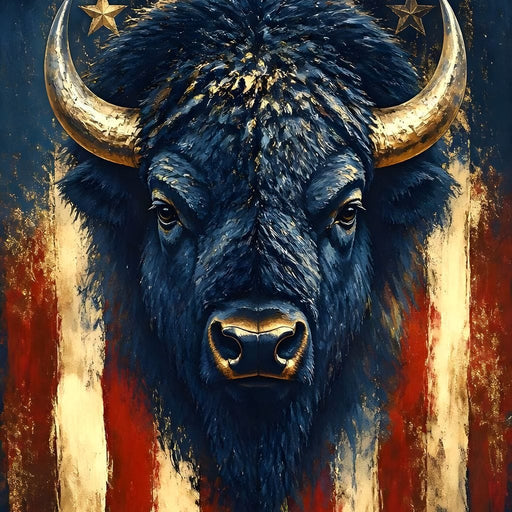 Patriot of the Golden Plains Canvas Print