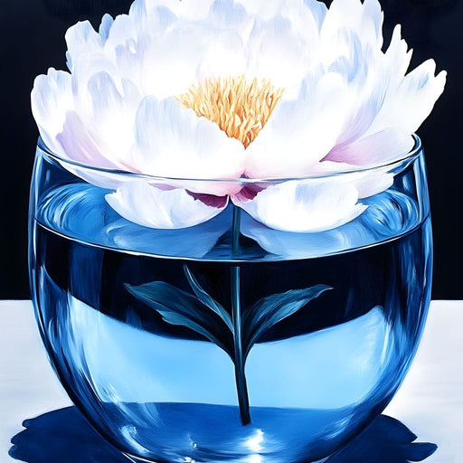 Blooming Reflection Essence Canvas Print