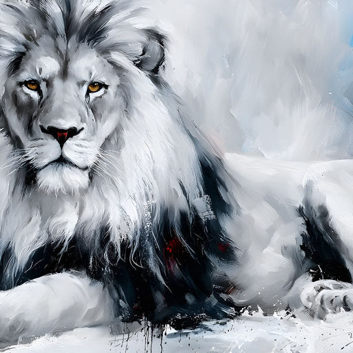Monarch of the Frozen Plains Canvas Print