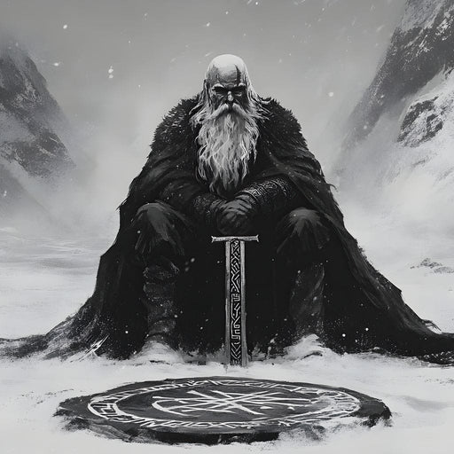 Ancient Nordic Vigilance Canvas Print