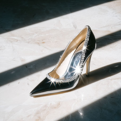 Silver Stiletto Radiant Noon Canvas Print