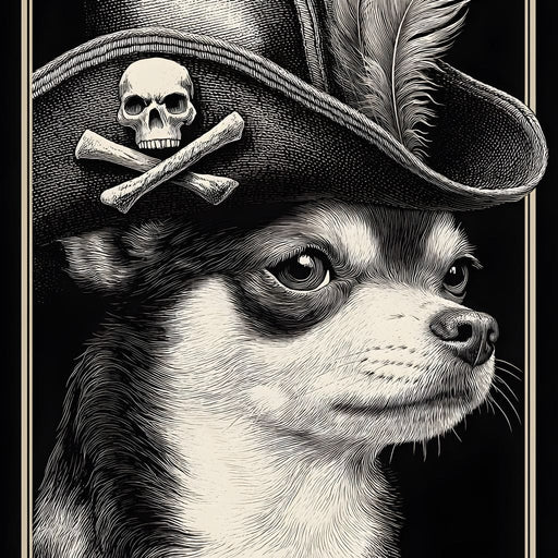 Pirate Paws Regal Adventure Canvas Print