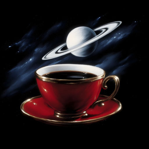 Planetary Coffee Dreamscape Canvas Print