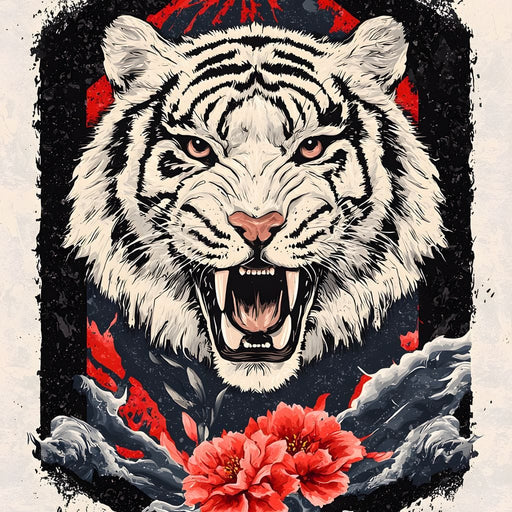 Siberian Tiger Roar Canvas Print