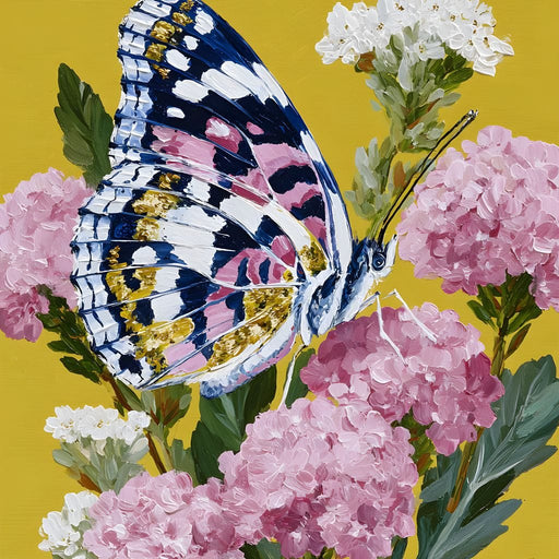 Butterfly Garden Radiance Canvas Print