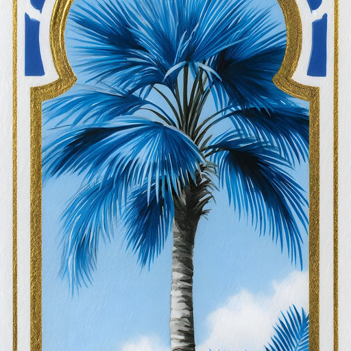 Tropical Reverie Archway Canvas Print