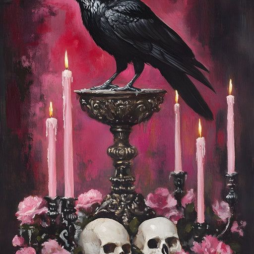 Raven's Secret Sanctuary Canvas Print
