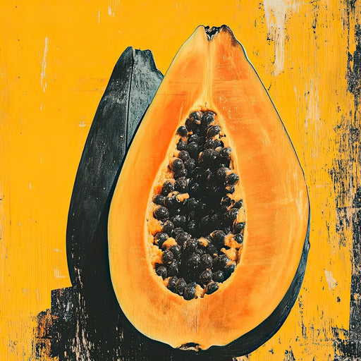 Papaya Vibrance Canvas Print