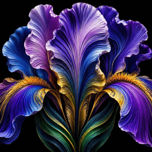 Purple Reign - TooplesArt Canvas Print