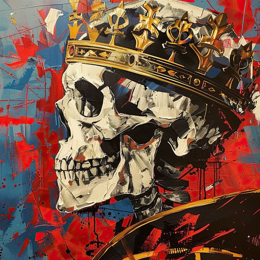 Revelation of Regal Skeletons Canvas Print